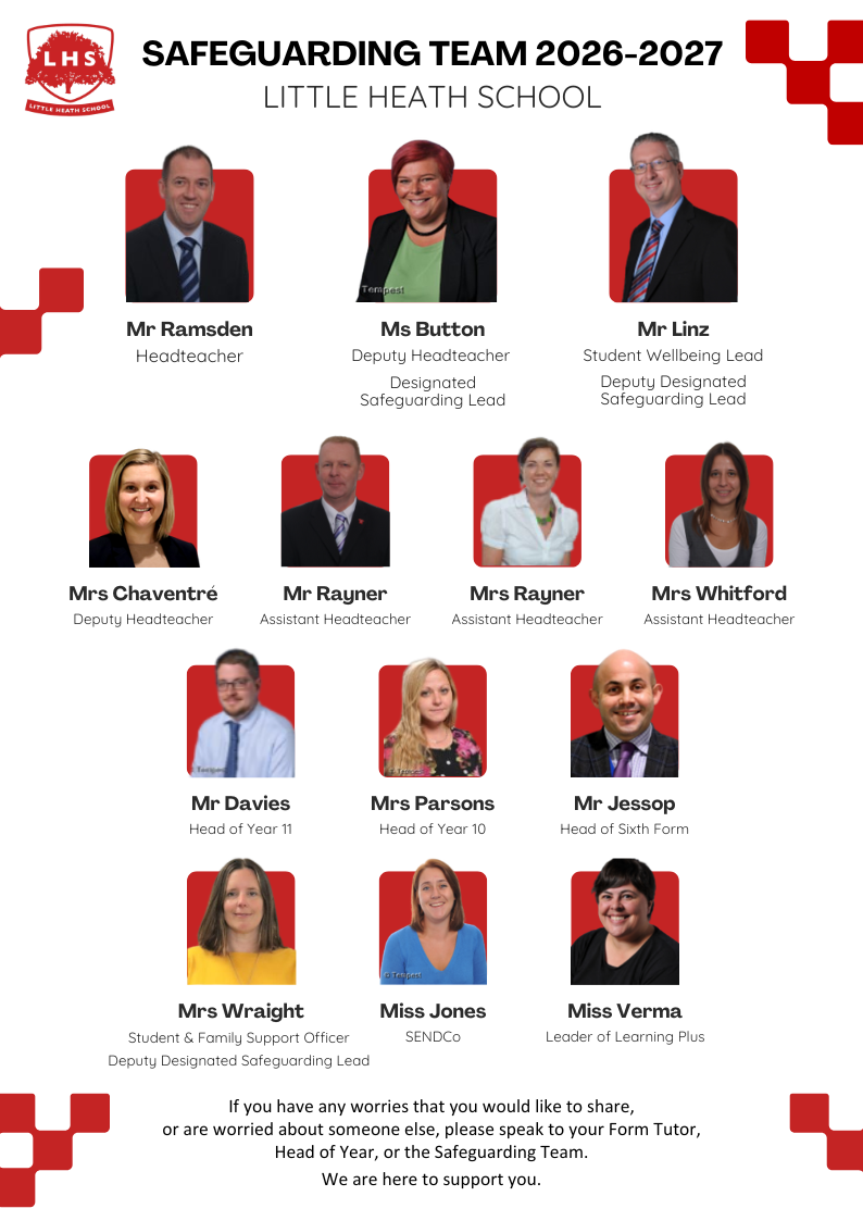LHS Safeguarding Team 2026-27