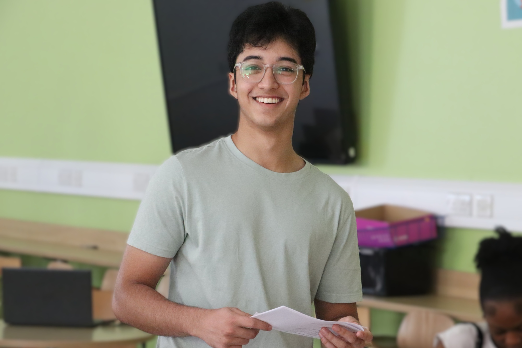 One of our top performing students